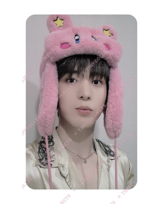 Yunho Fromm 3.0 Care Bear/Kirby Hat ver. fansign benefit Golden Hour part 1 ATEEZ