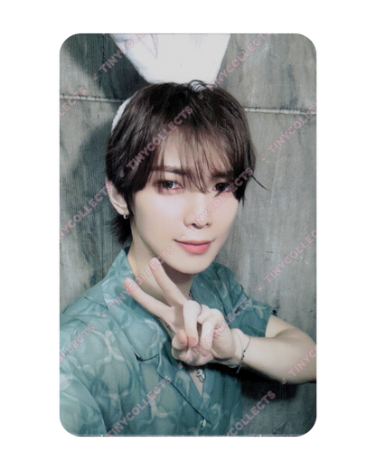 Yeosang Makestar 3.0 Bunny Ears Headband ver. fansign benefit Golden Hour Part 1 ATEEZ