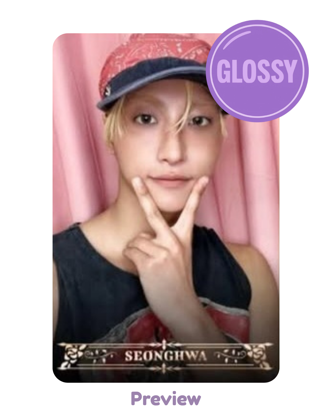 Seonghwa Higher Timepiece 7.0 MV Behind ver. Glossy Golden Hour part 5 ATEEZ