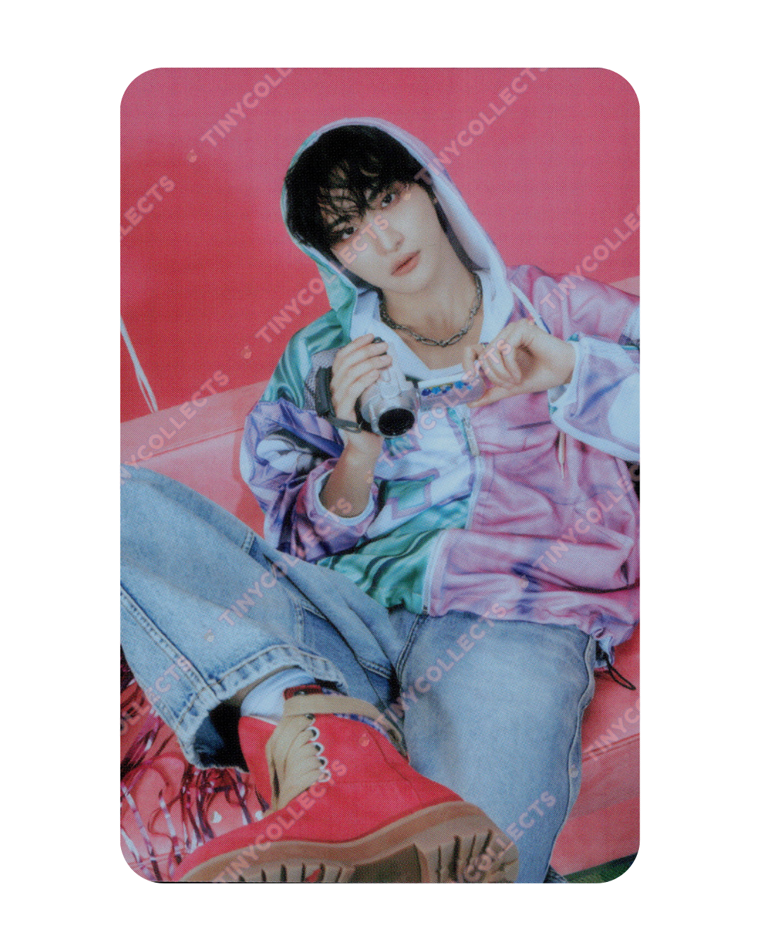Seonghwa Trading Card 3 Aniteez in Color ATEEZ