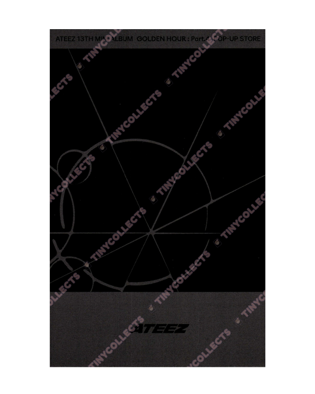 Yunho album set purchase benefit polaroid Soundwave Pop-up Golden Hour part 4 ATEEZ