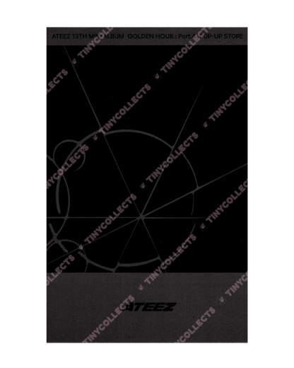 Yunho album set purchase benefit polaroid Soundwave Pop-up Golden Hour part 4 ATEEZ