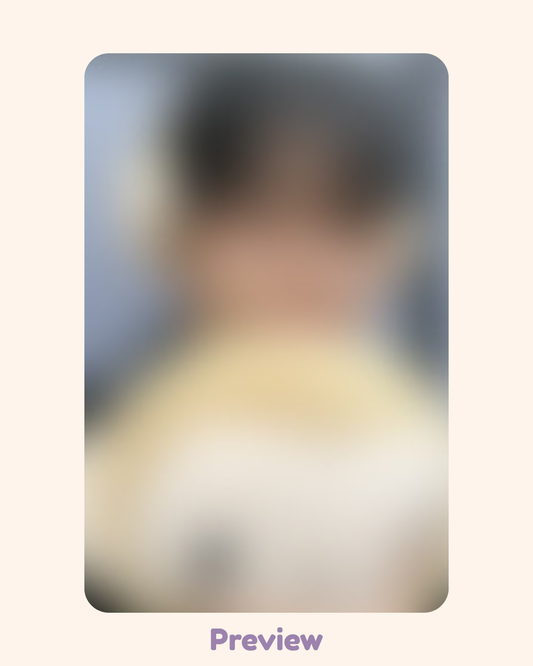 San Fromm 4.0 Monkey ver. fansign benefit Golden Hour part 4 ATEEZ