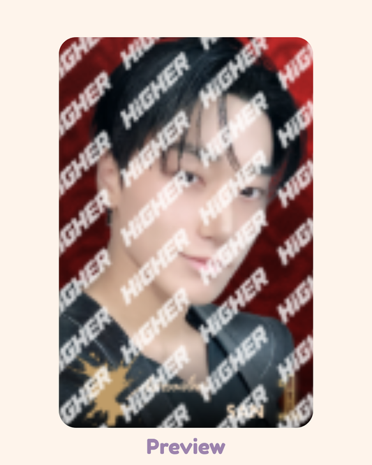 San Higher Timepiece SBS Inkigayo Win ver. Golden Hour part 4 ATEEZ