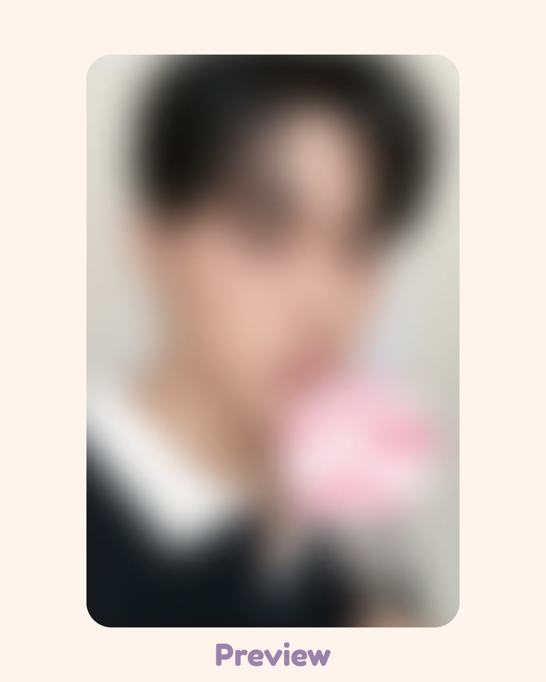 San Fromm 5.0 Kissing You ver. fansign benefit Golden Hour part 4 ATEEZ