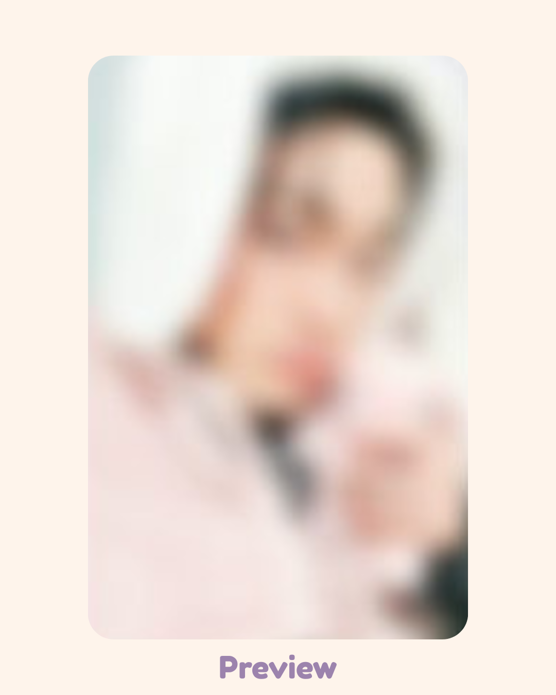 San Hellolive 5.0 Bunny Blanket ver. fansign benefit Golden Hour part 4 ATEEZ