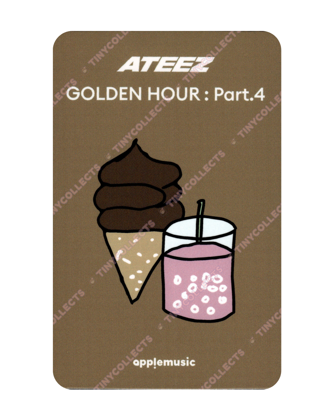 Yunho Cafe event benefit Apple Music/OffiK Golden Hour part 4 ATEEZ
