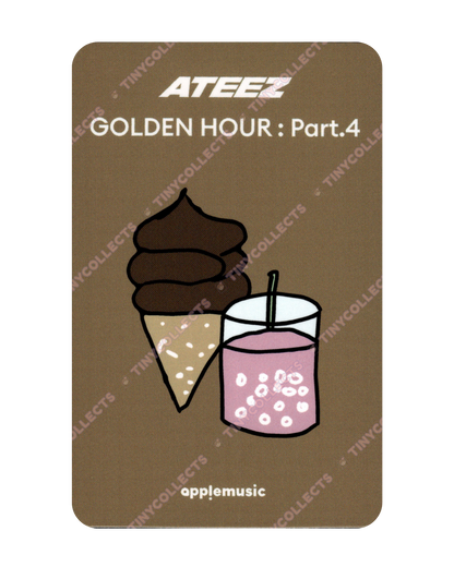 Yunho Cafe event benefit Apple Music/OffiK Golden Hour part 4 ATEEZ
