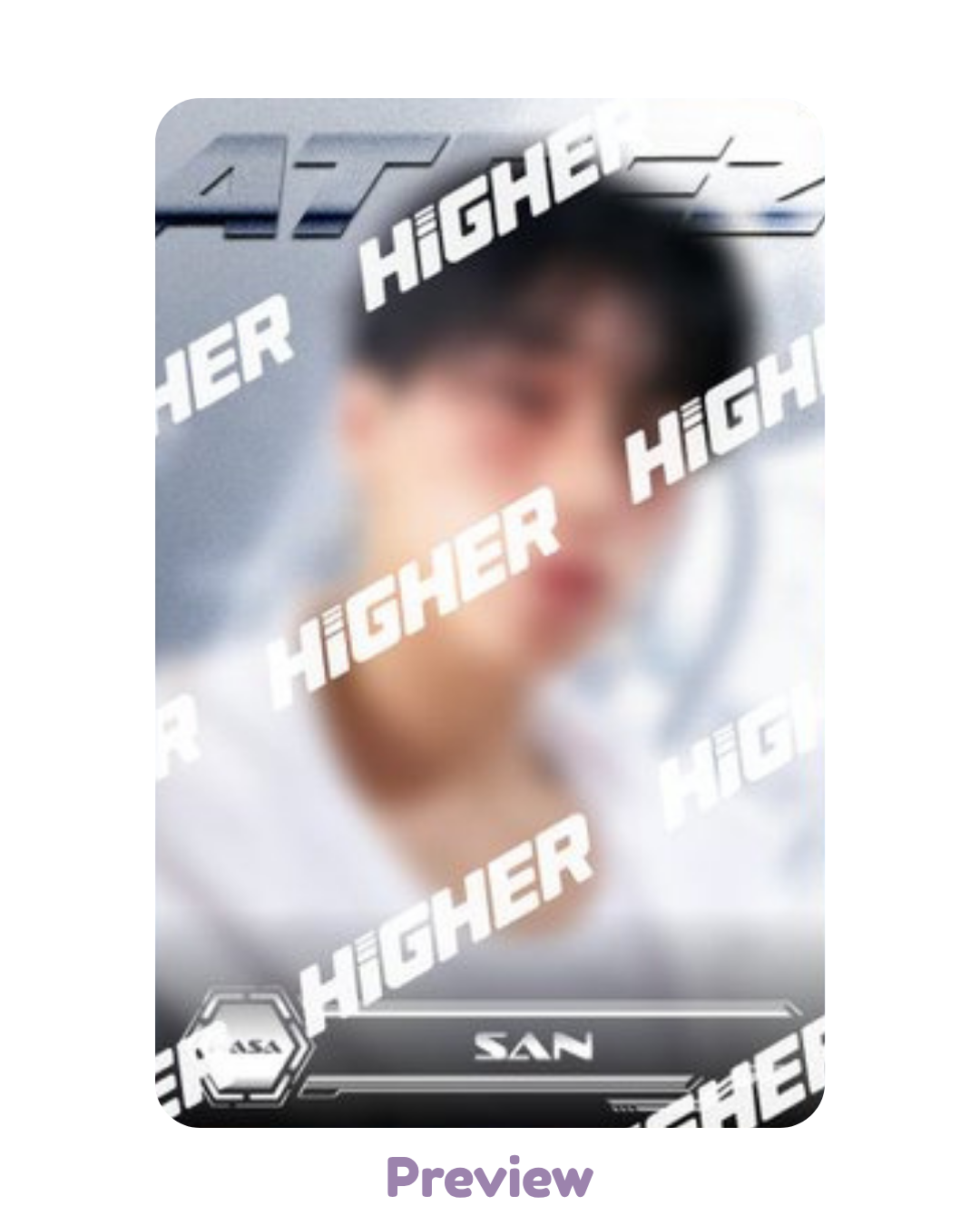 San Higher Timepiece NASA selfie ver. Golden Hour part 4 ATEEZ