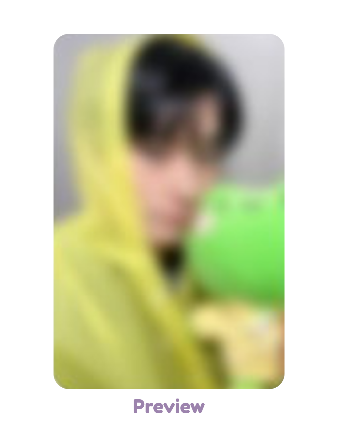 San Jump Up Lucky Draw 1.0 Jump Up Raincoat ver. Golden Hour part 4 ATEEZ