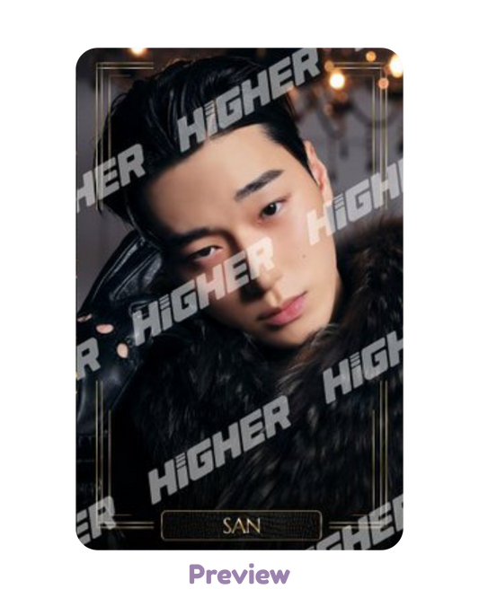 San Higher Timepiece Adrenaline Theme C ver. Golden Hour part 4 ATEEZ