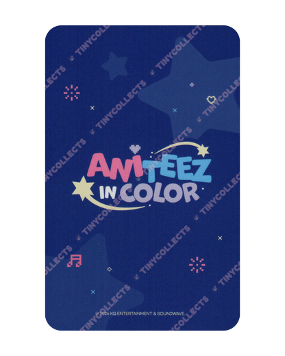 Jongho Trading Card 4 Aniteez in Color ATEEZ