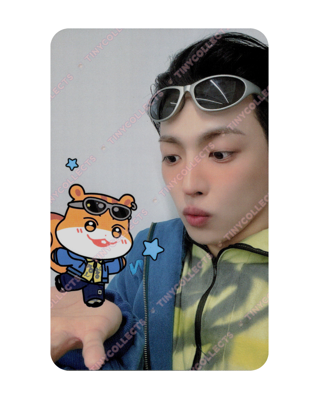 Hongjoong Trading Card 5 Aniteez in Color ATEEZ