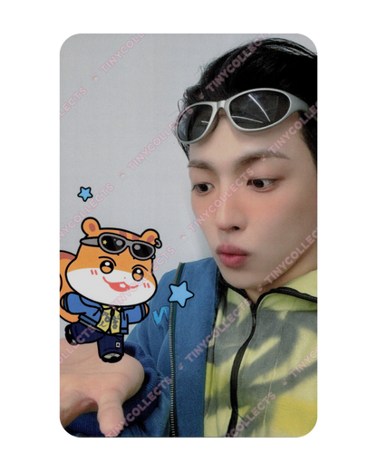 Hongjoong Trading Card 5 Aniteez in Color ATEEZ
