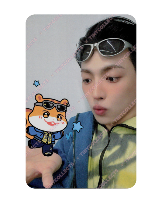 Hongjoong Trading Card 5 Aniteez in Color ATEEZ