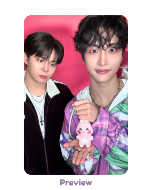 Seonghwa Jongho unit Week 1 Pop-up Entree Benefit Aniteez in Color ATEEZ