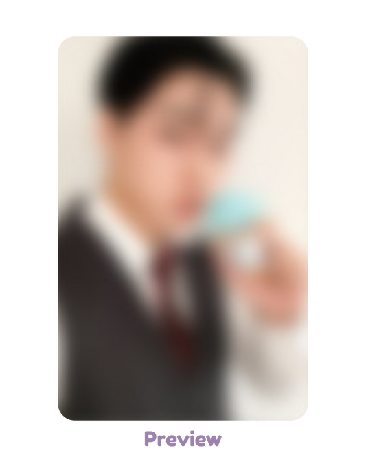 San Soundwave 2.0 Ice Cream ver. Fansign Benefit Golden Hour part 5 ATEEZ