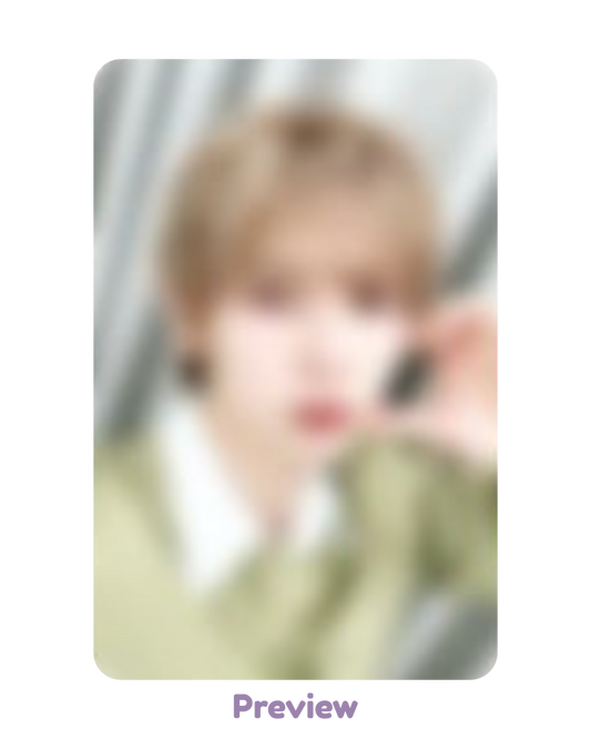 Yeosang Whosfan 1.0 Cheek Heart ver. POB Golden Hour part 5 ATEEZ