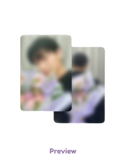San Toktoq 1.2 Bouquet ver. POB double-sided Golden Hour part 5 ATEEZ