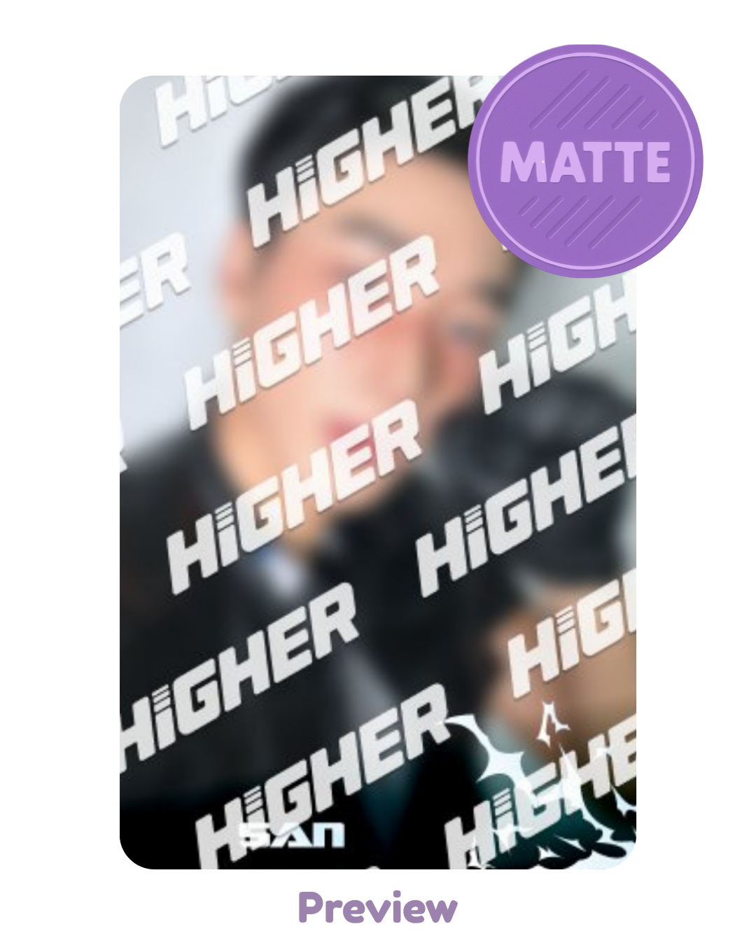 San Higher Timepiece 1.0 Comeback Selfie ver. Matte Golden Hour part 5 ATEEZ
