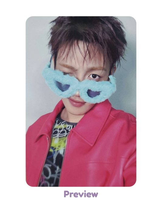 Hongjoong Musicart 1.1 Blue Sunglasses ver. POB Golden Hour part 5 ATEEZ