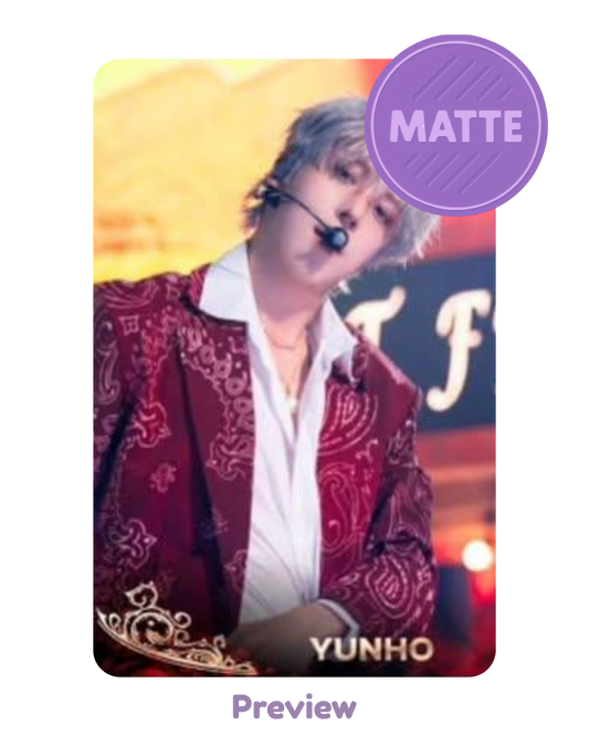 Yunho Higher Timepiece 6.0 SBS Inkigayo Ep.1316 ver. Matte Golden Hour part 5 ATEEZ