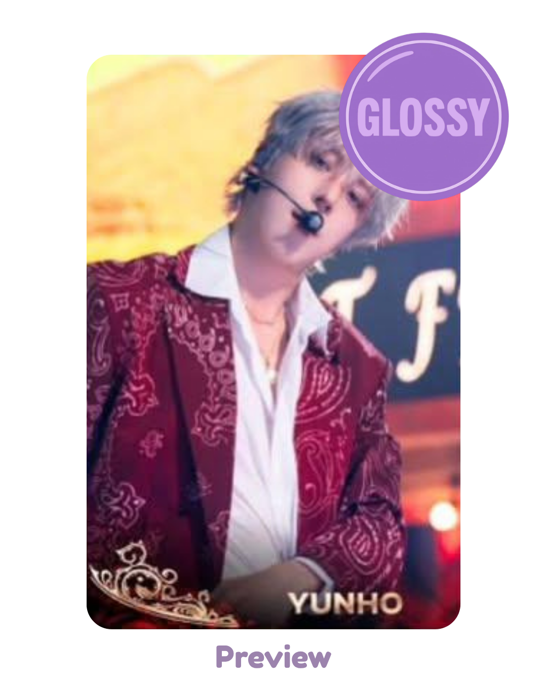 Yunho Higher Timepiece 6.0 SBS Inkigayo Ep.1316 ver. Glossy Golden Hour part 5 ATEEZ