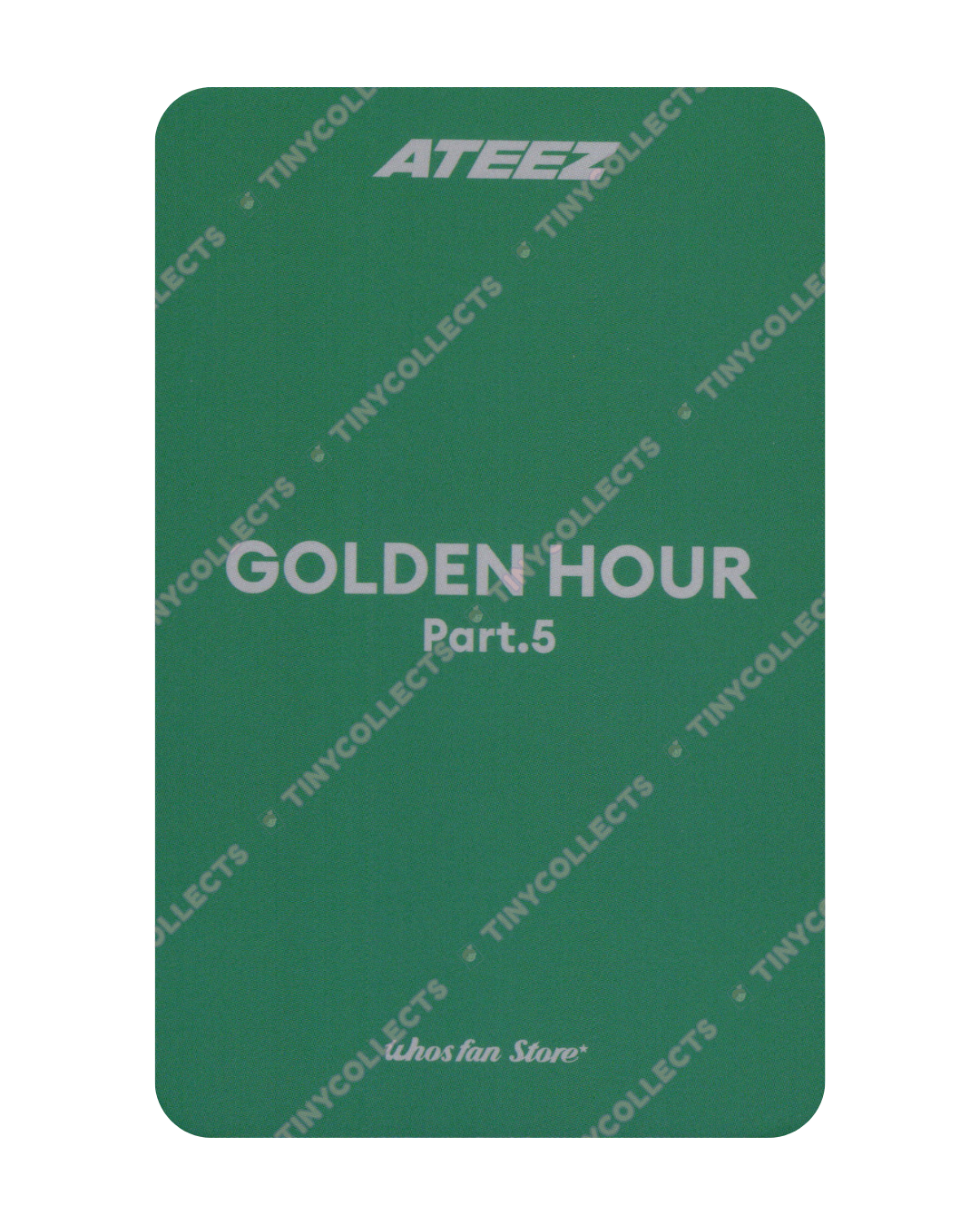 Yunho Whosfan 1.0 Impostor ver. POB Golden Hour part 5 ATEEZ