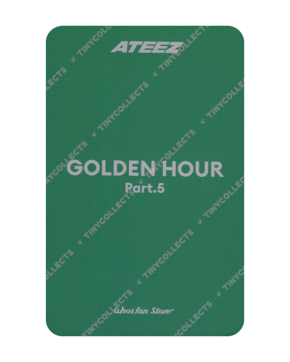Yunho Whosfan 1.0 Impostor ver. POB Golden Hour part 5 ATEEZ