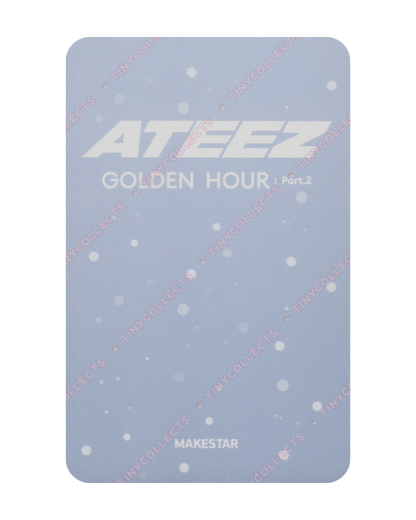 Hongjoong Makestar 3.0 Winter ver. fansign benefit Golden Hour part 2 ATEEZ