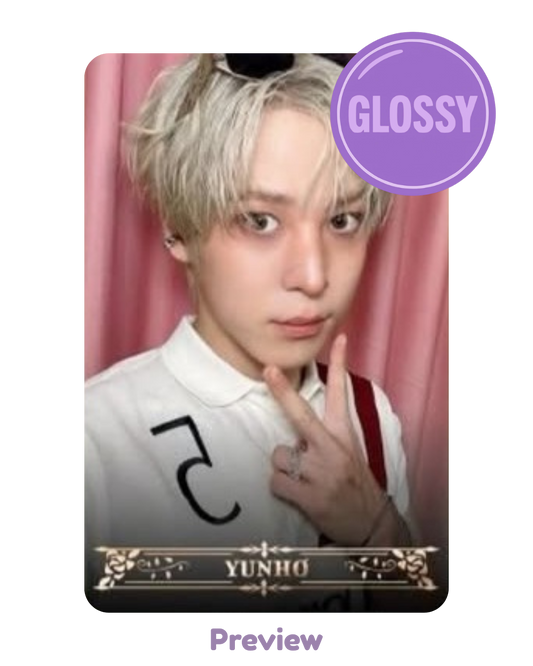 Yunho Higher Timepiece 7.0 MV Behind ver. Glossy Golden Hour part 5 ATEEZ