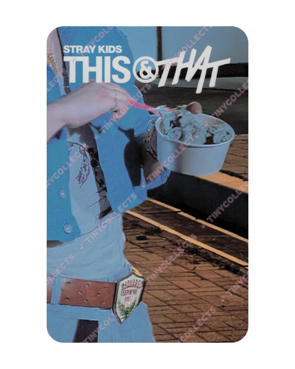 Changbin album incl. & Limited pc ver. This & That Stray Kids