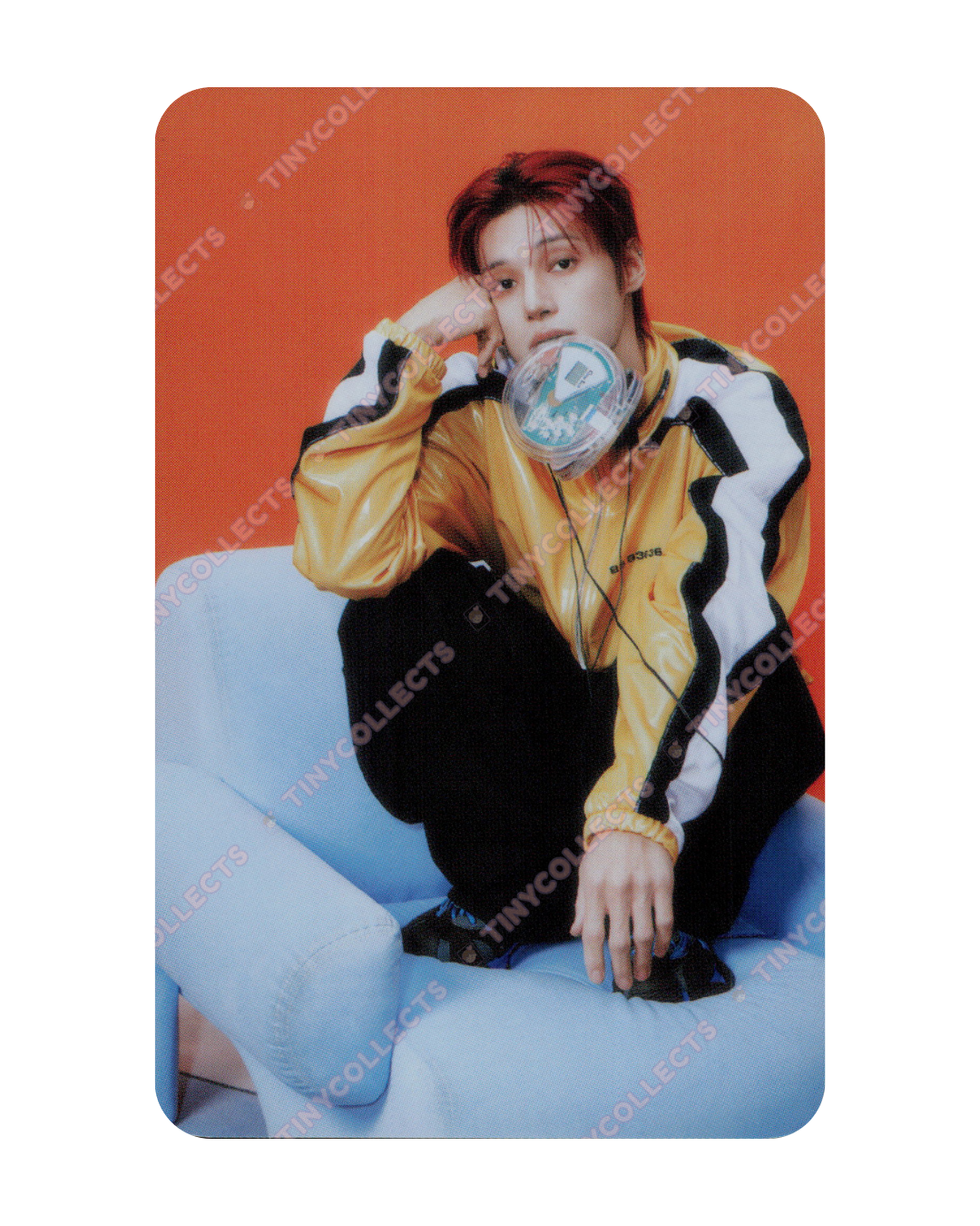 Wooyoung Trading Card 3 Aniteez in Color ATEEZ