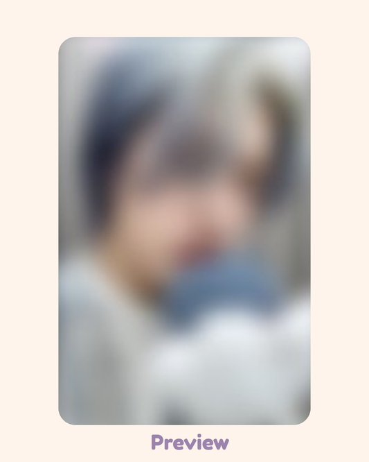 Mingi Dear My Muse Lucky Draw 1.1 Woolly Meow ver. Golden Hour part 4 ATEEZ