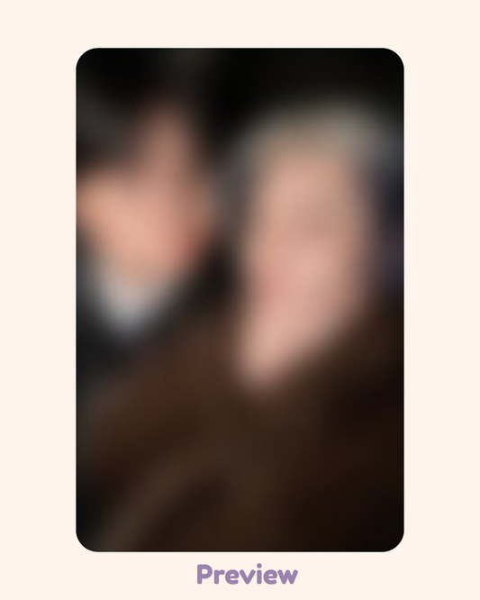 Mingi Jongho Dear My Muse Lucky Draw 1.3 Unit ver. Golden Hour part 4 ATEEZ