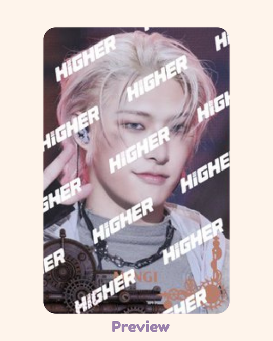 Mingi Higher Timepiece Adrenaline Stage ver. Golden Hour part 4 ATEEZ