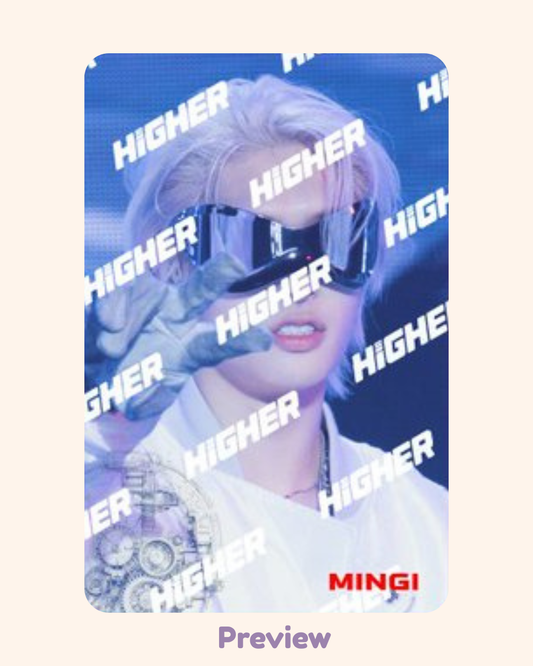 Mingi Higher Timepiece NASA Stage ver. Golden Hour part 4 ATEEZ