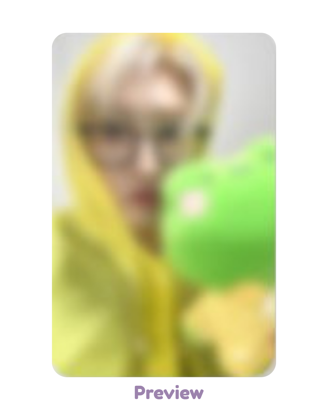 Mingi Jump Up Lucky Draw 1.0 Jump Up Raincoat ver. Golden Hour part 4 ATEEZ