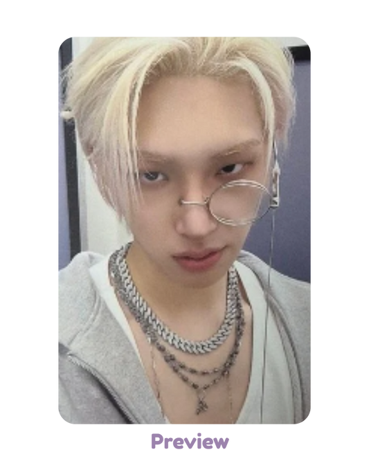 Mingi Makestar 5.1 Coolteez ver. fansign benefit Golden Hour part 4 ATEEZ