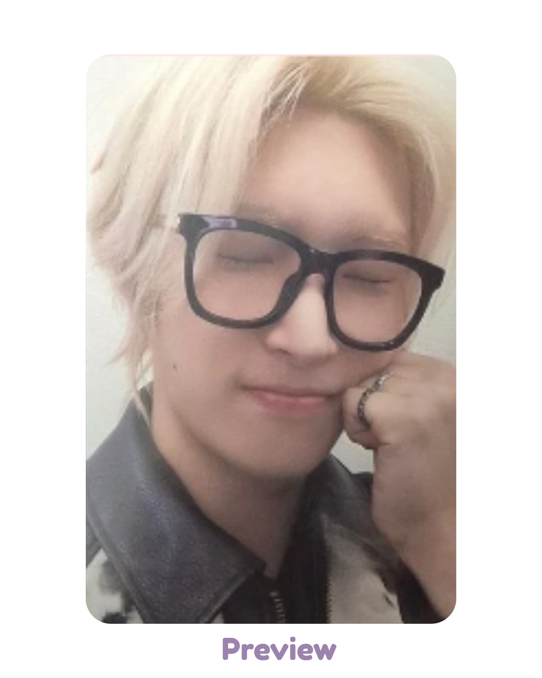 Mingi Makestar 5.2 Cuteez ver. fansign benefit Golden Hour part 4 ATEEZ