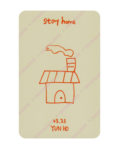 Yunho Stay Home 2021 HBD Merch incl. ver. B ATEEZ