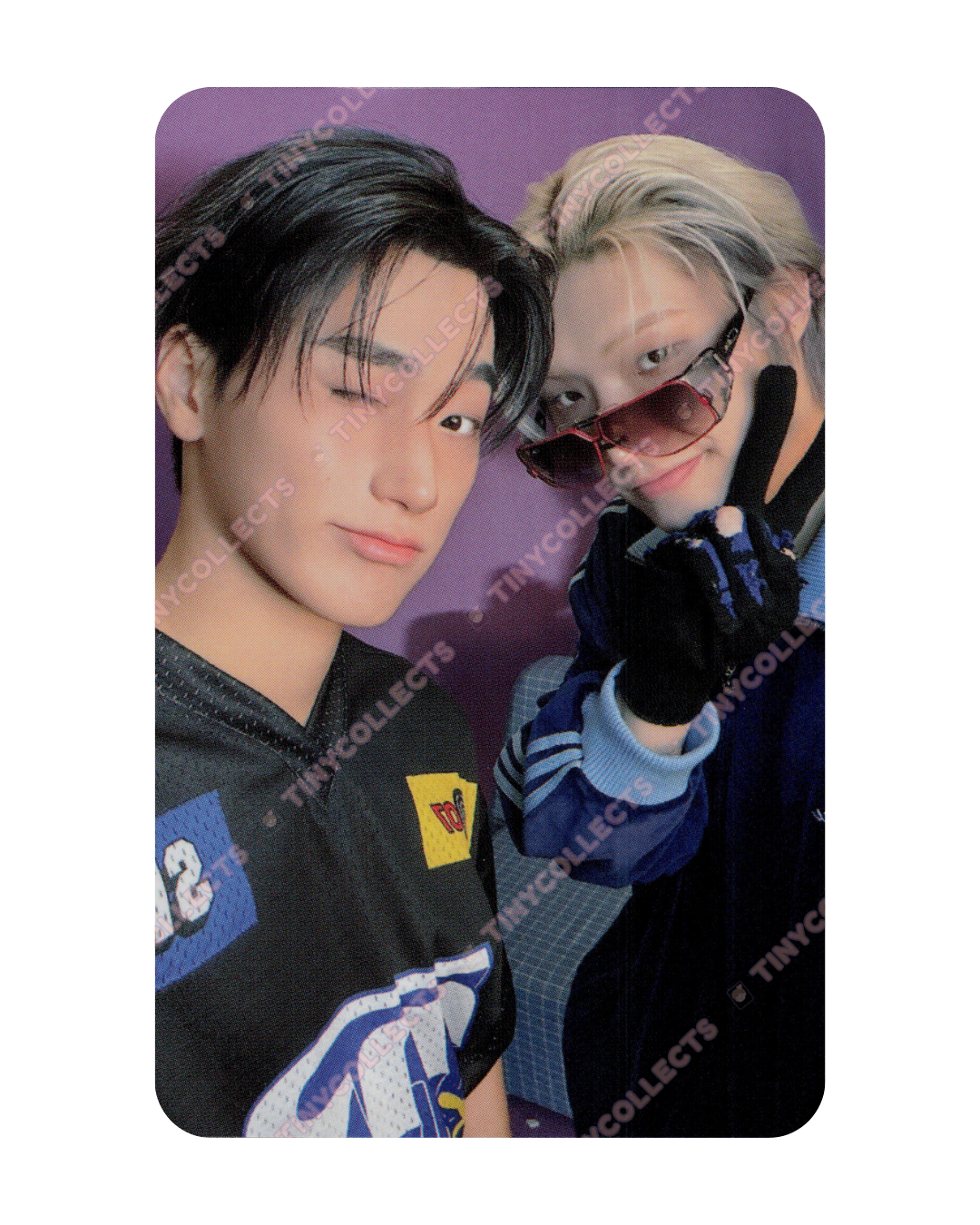 San Mingi unit Trading Card 6 Aniteez in Color ATEEZ