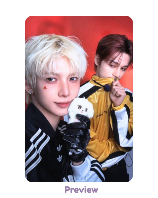 Yeosang Wooyoung unit Week 1 Pop-up Entree Benefit Aniteez in Color ATEEZ