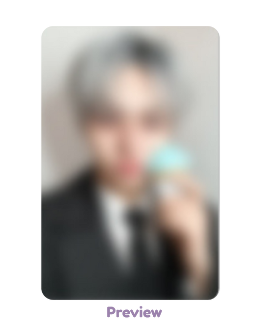 Mingi Soundwave 2.0 Ice Cream ver. Fansign Benefit Golden Hour part 5 ATEEZ