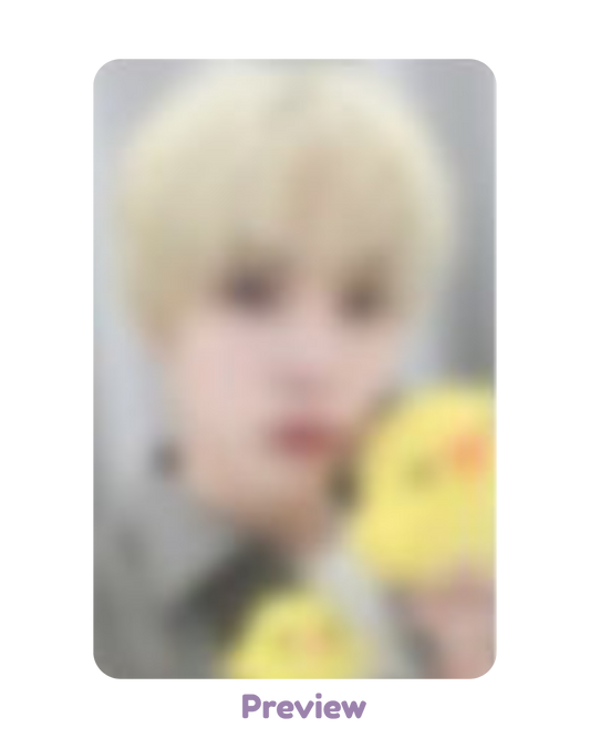 Yunho Hellolive 2.0 Kiiroiteez ver. Fansign Benefit Golden Hour part 5 ATEEZ