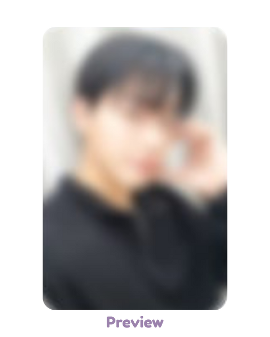 San Whosfan 1.0 Cheek Heart ver. POB Golden Hour part 5 ATEEZ