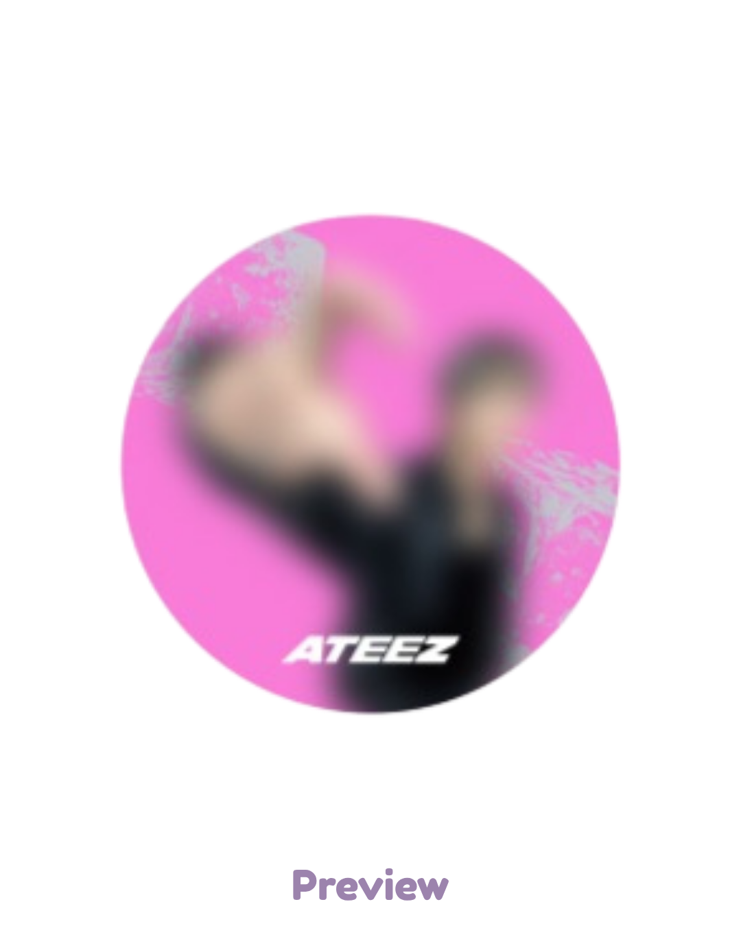 Mingi Apple Music/Offik Cafe Event 1.2 Coaster ver. Golden Hour part 5 ATEEZ