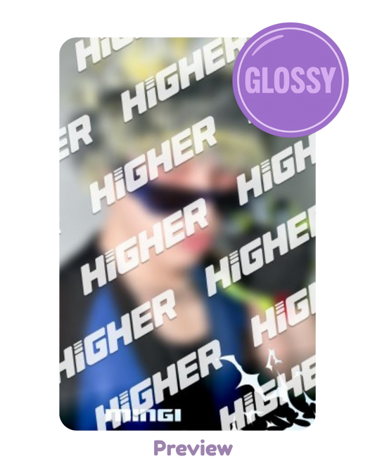 Mingi Higher Timepiece 1.0 Comeback Selfie ver. Glossy Golden Hour part 5 ATEEZ