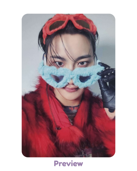 Seonghwa Musicart 1.1 Blue Sunglasses ver. POB Golden Hour part 5 ATEEZ