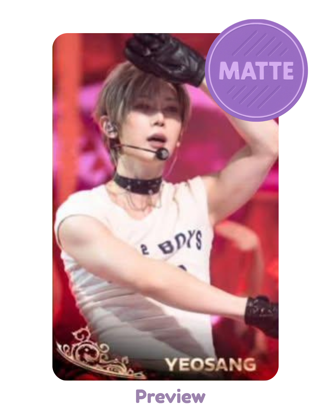 Yeosang Higher Timepiece 6.0 SBS Inkigayo Ep.1316 ver. Matte Golden Hour part 5 ATEEZ